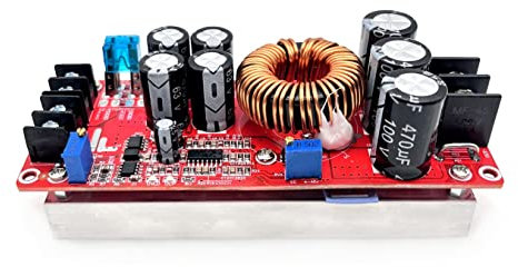 JZK 1200W 20A Boost Modulo Alta Potenza Convertitore DC 10-60V a 12-83V Tensione Uscita Regolabile Step-Up Circuito Alimentazione Ricarica Trasformatore