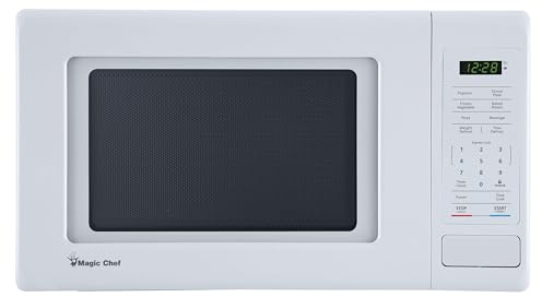 0.9 cu. ft. 900 Watt Countertop Microwave in White