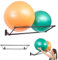 Halterung für Gymnastikball | Ball Halterung Wand | Gymnastikball Halterung für Fitness-Center, Heimstudio, Schule/Sporthalle, Sportverein | Matt-schwarz