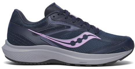 Saucony Scarpe da Corsa Cohesion 17 da Donna, Blu Navy/mél, 40 EU