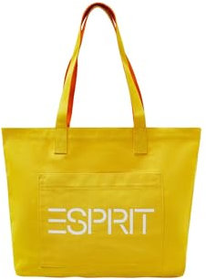 ESPRIT Tote Bag aus Baumwolle mit Logodesign