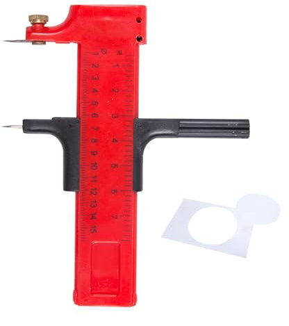 Kreisschneider zum Basteln, Kreisschneider | Rotationspapierschneider verstellbar | Durchmesser 10 mm–150 mm, präziser kreisförmiger Schnitt zum Basteln, Papierschnitt, Scrapbooking-Papier