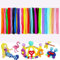 Wenrescry 300 Limpiapipas manualidades, 27 colores, alambre de chenilla para proyectos creativos de bricolaje, manualidades y decoración del hogar, 30 cm de longitud
