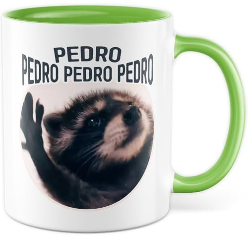 Tasse mit Lustigem Spruch – Geschenk Pedro – Kaffeetasse 330ml aus Keramik – Meme, Sarkasmus, Humor, Büro, Geschenkidee – Kaffee-Becher
