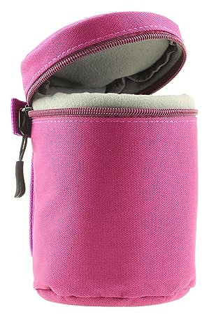 Navitech Purple Water Resistant Camera Lens Protective Case Pouch - Compatible with Canon EF 24-70mm f/2.8L II USM Standard Zoom Lens