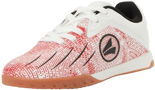 JAKO J-SI Vini Chaussures de Football Blanc/Rouge Fiery 40 EU, Blanc et Rouge, 40 EU
