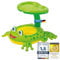 Baby Schwimm-Reifen Schwimmsitz Babysitz Klein-Kinder Schwimmring - Frosch Baby-Boot mit UV-Schutz Dach
