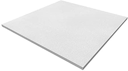 Paneles para falsos techos 60 x 60 sp.13 mm AMF Ecomin Orbit Knauf