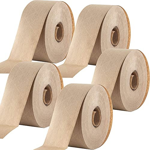 Wasseraktiviertes Klebeband, ca. 450 m, 7 cm 2.75 inch x 450 feet Kraft
