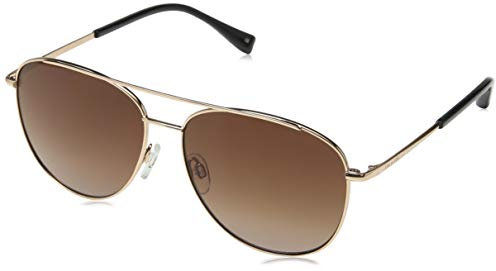 Ted Baker Sunglasses Damen Demi Sonnenbrille, Gold (Rose Gold/Brown), 59