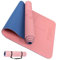 YOGATI - Tapis Antidérapant et Epais. avec des repères d’alignement du Corps. Tapis de Sport pour Adultes et Enfants. Tapis de Gym idéal pour Pilates et Fitness. Yoga mat