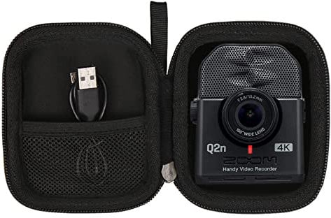 Aproca Hard Storage Carrying Travel Case for Zoom Video Recorder (Q2n-4K) (Black-Promotion)