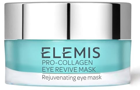 Elemis Pro-Collagen Maschera contorno occhi 15 ml, crema antirughe 3 in 1 per occhiaie, gel rinfrescante per la vista, illumina, idrata e ringiovanisce, crema contorno occhi idratante