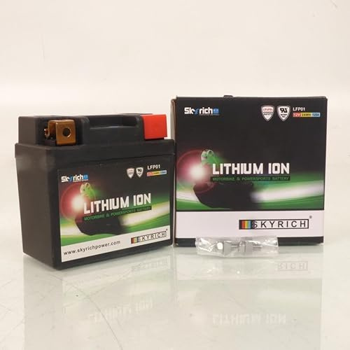 Batterie Lithium Skyrich compatible avec Moto KTM 250 Sx-F 4T 2016 à 2017 YTKTM04L / LFP01 / 12V 1Ah