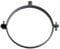 2 Stück - Maxi Schraub-Rohrschelle/Halter/Befestigung •129-157mm •Festpunkt ohne Einlage Größe 138-142 mm