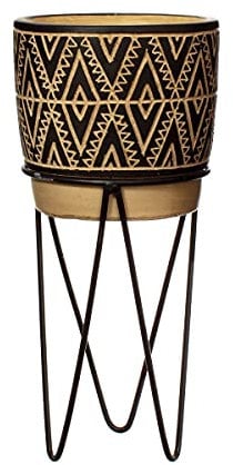 Sass & Belle Nomad Planter with Wire Stand