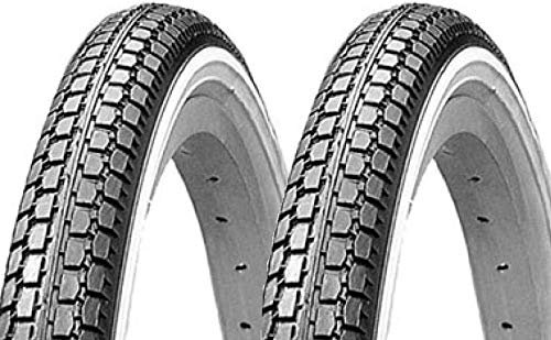 P4B | 2X 28 Zoll Fahrradreifen (47-622) 28 x 1.75 | Breite Auflagefläche sorgt für Langlebigkeit | Für Dynamoantrieb geeignet