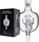 Ryosee Shisha Molassefänger Totenkopf Hookah 18/8 Schliff Molassefänger aus Glas Universal Zubehör geeignet für meiste Wasserpfeife (Transparent)