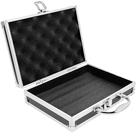 CIYODO Boîte Mallette à Outils Multi-usages Outils De Décoration Caisse a Outils Mallette De Transport Valise Rigide De Transport Portable Décorer Capacité Voyage Mdf