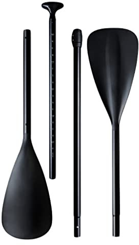 GNbow Barco Padlde Barco Remos Paleta Telescópica Pala De Aleación De Aluminio Kayak Pala De Doble Uso Portátil De Cabeza Simple Y Doble