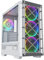 Nfortec Draco X Torre Gaming E-ATX con 4 Ventiladores A-RGB, Frontal mallado, Vidrio Templado y controladora PWM - Color Blanco