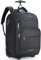 Ponhog Travel Backpack with Wheels, 15.6 Inch 30L Wheeled Backpack with USB Charging Port, Flight Approved Rolling Rucksack for Men & Women Adults, Carry on Luggage Wheeled Suitcase,Black