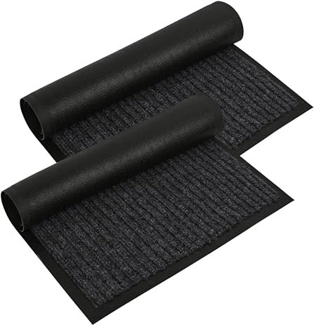 LUA VIKA Fussmatte aussen und innen (2er Set), fußmatten, Ideal als schmutzfangmatte innen, Perfekte Türmatte außen, robust und langlebig, fussmatten haustür, fußmatte Outdoor, 40x70 cm
