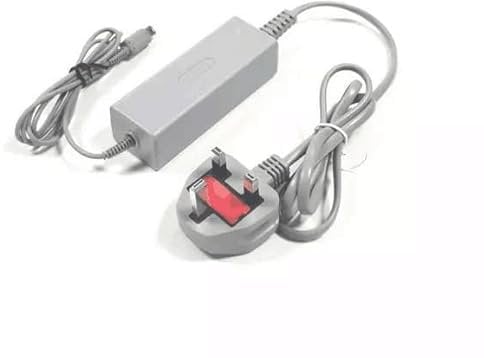 Power adapter for Wii U Gamepad, AC Power Adapter Charger and USB Charging Cord for Nintendo Wii U Gamepad Remote Controller