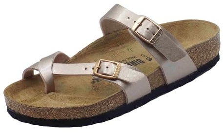 Birkenstock 1029813 Mayari Copper Infradito Rosa per Donna con Doppia fibia (Taglia 40)