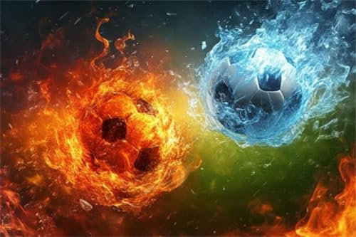 1000 Piece Jigsaw Puzzles for Adults Football Wooden Puzzles for Adults Dream Mastermind Game, Difficult Challenge Premium Sustainable Jigsaws, Fun Iq Smart Games, Gifts for Teenage 13-15 Years Y-6