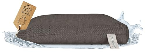 BADESOFA Badewannen-Sitzkissen in Mocha | Badewannenkissen für Hüfte & Gesäß, Handgefertigt in Europa, Waschbar & Schnelltrocknend, Spa Kissen für hohe Badewanne