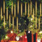 BSTCAR Fallende Regenlicht 20CM 8 Röhren, Garten LED Lichterkette Meteorschauer Regen Lichter Halloween Weihnachten Urlaub Party Zuhause Terrasse Outdoor Dekoration