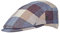 UV Schiebermütze Flatcap kariert XL Unisex Erwachsene