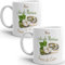 Mug duo 1 an noces de coton personnalisable 2 prénoms anniversaire mariage tasse Idée Cadeau Originale Famille couple mari femme noel fete époux épouse