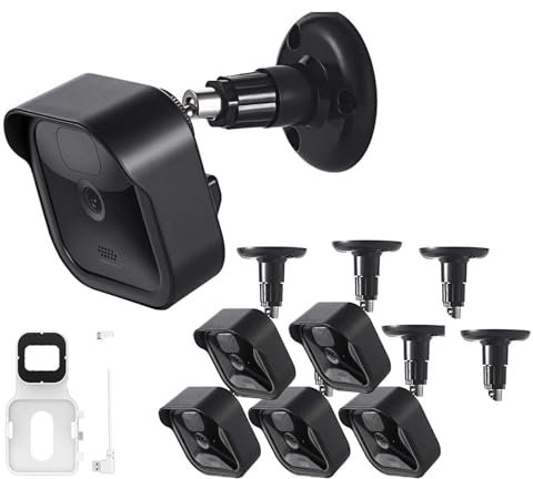 ZLiT Wandhalterung für Blink Outdoor Kamera,5 Stück 360° Verstellbare Kameragehäuse Halterung für Blink Outdoor Kamera System(5 Stück)