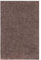 carpet city Shaggy Hochflor Teppich - 200x200 cm Quadratisch - Braun - Langflor Wohnzimmerteppich - Einfarbig Uni Modern - Flauschig-Weiche Teppiche Schlafzimmer Deko