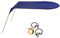 Lioaeust Toldo para barco individual de 125 x 110 cm, para toldo de canoa, toldo de protección solar, cubierta de almacenamiento de barco (azul marino)
