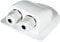 Jadeshay Cable Gland,Solar Double Cable Entry Gland Junction Box ABS Solar Cable Entry Gland IP65 Waterproof for 2mm² to 6mm² All Cable Types,for Photovoltaic Solar Panel Motorhomes Caravan and Deck