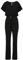 comma Overall mit integriertem Gürtel schwarz 46