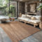 Carpettex Outdoor Teppich Wetterfest 200x300 (200 x 290 cm) Sisal Optik Braun - Ideal für Balkon, Garten, Terrasse und als Küchenteppich - Teppich Waschbar, Flachgewebe, Wasserfest, Pflegeleicht