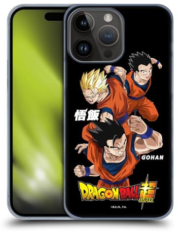 Head Case Designs Officially Licensed Dragon Ball Super Gohan Universe Survival Characters Hard Back Case Compatible With Apple iPhone 15 Pro Max