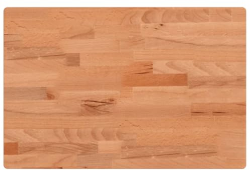 vidaXL Waschtischplatte 60x40x4 cm Massivholz Buche