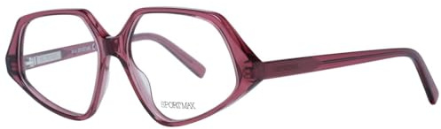 Sportmax Burgunderroter optischer Rahmen für Damen