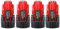 2Pack Replacement for Milwaukee M12 Battery and Charger Compatible with Milwaukee 12v 3.0Ah Battery 48-11-2401 48-11-2402 48-11-2420 48-11-2430 48-11-2440 48-11-2460