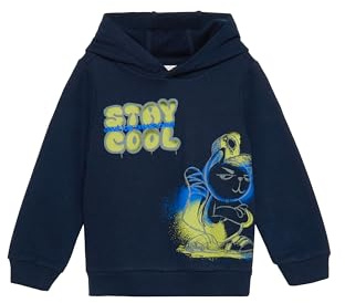 s.Oliver Wärmendes Kapuzen-Sweatshirt mit Frontprint