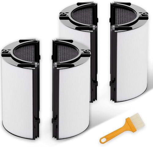 FLTARESA 2-in-1 H13 True HEPA Filter Replacement Compatible with Dyson TP06 HP06 HP07 TP07 TP7A HP09 TP09 HP10 TP10 PH01 PH02 PH03 PH04 DP04 Air Purifier Fans: Compare to 970341-01 965432-01 - 2 Sets