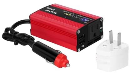 Convertitore Convertitore Corrente Convertitore Alimentazione CC-CA Da 500 W CC Da 12 V A 110 V 220 V CA Con Doppio Adattatore Per Auto USB Trasformatore Automatico Inverter Auto(12V to 220V AC)