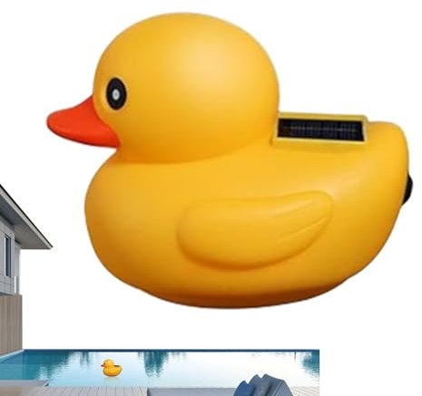 Canards solaires flottants pour piscine,canard lumineux solaire flottant - Lumières de piscine flottantes à énergie solaire - Canard flottant à lumière solaire étanche, canard lumineux télécommandé, l