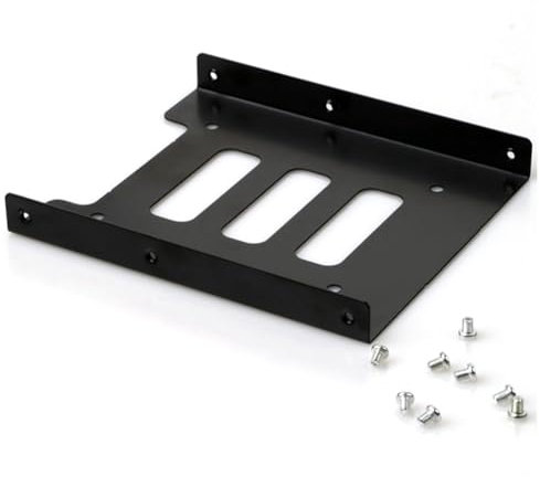 Feriany Hard Drive Holder 2.5 to 3.5 Hard Drive Cage Hard Drive Holder Multifunctional SSD Holder Easy to Use and