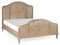 Julian Bowen Fleur Rattan Bed 135Cm- Light Oak